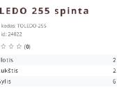 Parduodame Spintą. Toledo 255 baltos spalvos. - nuotraukos Nr. 3