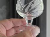 Krištolinės taurelės stipriesiems gėrimams 6 vnt - nuotraukos Nr. 7