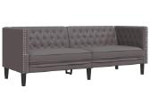 Trivietė chesterfield sofa - nuotraukos Nr. 2