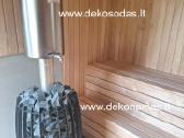 Karkasinė lauko pirtis 63 m - nuotraukos Nr. 8