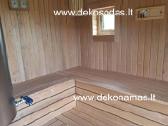 Karkasinė lauko pirtis 63 m - nuotraukos Nr. 9