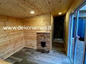 Karkasinė lauko pirtis su terasa 6x5,5 m - nuotraukos Nr. 3