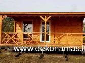 Karkasinė lauko pirtis su terasa 6x5,5 m - nuotraukos Nr. 13