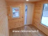 Karkasinė lauko pirtis 2,5mx5,5 m - nuotraukos Nr. 3