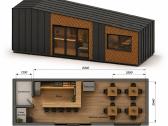 Modulinis namelis (Kavinė) - 30 m2 + įranga - nuotraukos Nr. 3