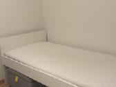 Ikea Slakt viengulė lova su pufu - nuotraukos Nr. 2