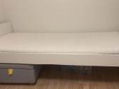 Ikea Slakt viengulė lova su pufu - nuotraukos Nr. 3
