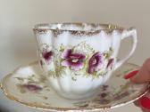 Antikvarinis porcelianinis puodelis - nuotraukos Nr. 2