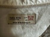 Zara Boys marškiniai smėlio spalvos, dryžuoti - nuotraukos Nr. 3