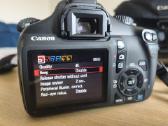 Canon EOS 1100d fotoaparatas plius du objektyvai - nuotraukos Nr. 13