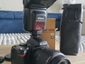 Nikon D40x su Nikon blykste ir daug priedu - nuotraukos Nr. 8