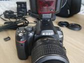 Nikon D40x su Nikon blykste ir daug priedu - nuotraukos Nr. 19