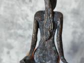 Senovinė bronzinė statulėlė - nuotraukos Nr. 5