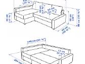 Ikea sofa lova - nuotraukos Nr. 6