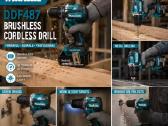 Makita Ddf487z 18v, Lxt, 40 Nm, bešepetėlis - nuotraukos Nr. 5