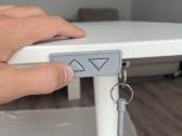 Reguliuojamo auksčio elektrinis stalas Bekant - nuotraukos Nr. 4