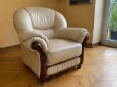 Natūralios odos sofa + 2 foteliai - nuotraukos Nr. 2