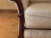 Natūralios odos sofa + 2 foteliai - nuotraukos Nr. 3