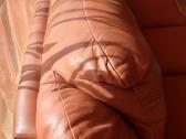 Odinė sofa ir comfort fotelis - nuotraukos Nr. 4