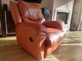 Odinė sofa ir comfort fotelis - nuotraukos Nr. 6