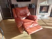 Odinė sofa ir comfort fotelis - nuotraukos Nr. 7