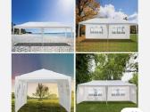 Balta lauko pavėsinė 3x6m - nuotraukos Nr. 3