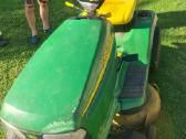 Žolės pjovimo traktoriukas Johen deere - nuotraukos Nr. 2