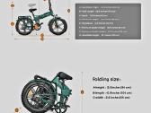 Engwe Engine Pro 2.0 Nm75 Max1200w Trip373km - nuotraukos Nr. 9