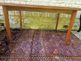 Vintažinis mid century tikmedžio valgomojo stalas - nuotraukos Nr. 6