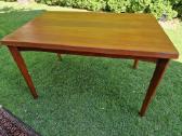 Vintažinis mid century tikmedžio valgomojo stalas - nuotraukos Nr. 26