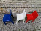 Vintažinės mid century "Valon" vaikiškos kėdutės - nuotraukos Nr. 2