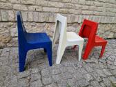 Vintažinės mid century "Valon" vaikiškos kėdutės - nuotraukos Nr. 5
