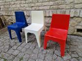 Vintažinės mid century "Valon" vaikiškos kėdutės - nuotraukos Nr. 6