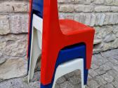 Vintažinės mid century "Valon" vaikiškos kėdutės - nuotraukos Nr. 27