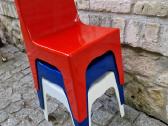 Vintažinės mid century "Valon" vaikiškos kėdutės - nuotraukos Nr. 28