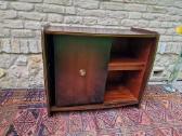 Vintažinė mid century riešutmedžio spintelė/baras - nuotraukos Nr. 3