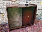 Vintažinė mid century riešutmedžio spintelė/baras - nuotraukos Nr. 10