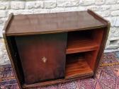 Vintažinė mid century riešutmedžio spintelė/baras - nuotraukos Nr. 15