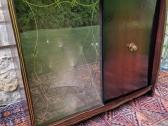 Vintažinė mid century riešutmedžio spintelė/baras - nuotraukos Nr. 16