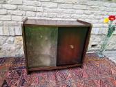 Vintažinė mid century riešutmedžio spintelė/baras - nuotraukos Nr. 28