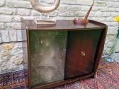 Vintažinė mid century riešutmedžio spintelė/baras - nuotraukos Nr. 33