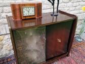 Vintažinė mid century riešutmedžio spintelė/baras - nuotraukos Nr. 37