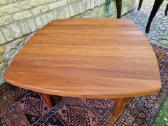 Vintažinis mid century tikmedžio kavos staliukas - nuotraukos Nr. 19