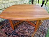 Vintažinis mid century tikmedžio kavos staliukas - nuotraukos Nr. 20
