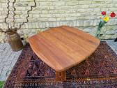 Vintažinis mid century tikmedžio kavos staliukas - nuotraukos Nr. 23