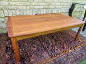 Vintažinis mid century tikmedžio kavos staliukas - nuotraukos Nr. 15