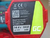 Makita pakrovėjas ir 2 vnt Nicd baterijų 1420 - nuotraukos Nr. 4