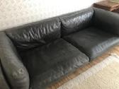 Odinė sofa - nuotraukos Nr. 3
