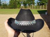 Kaubojiška skrybelė kepurė Cowboy Cowgirl - nuotraukos Nr. 5