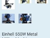 Einhell 550w Metal Milling Machine - nuotraukos Nr. 2